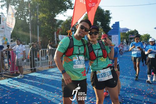 Race photo from Jabar Run 10K 2024
