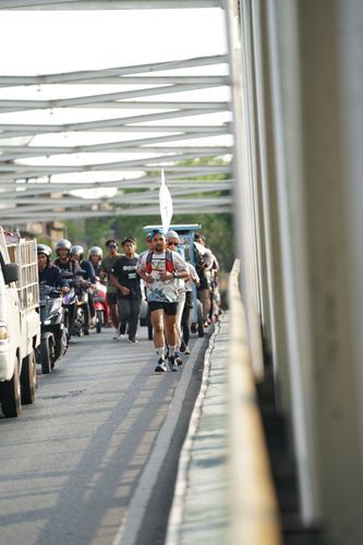Race photo from ABR 2024 VIBES
