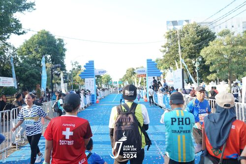 Race photo from Jabar Run 10K 2024