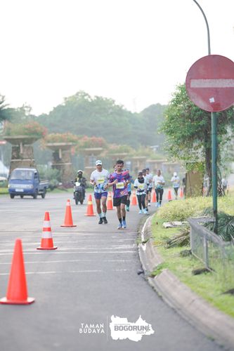 Race photo from Taman Budaya x BOGORUN 2025