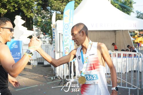 Race photo from Jabar Run 10K 2024