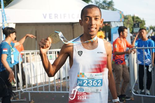 Race photo from Jabar Run 10K 2024