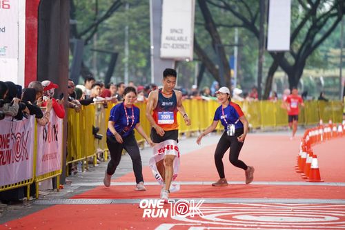 Race photo from ONE RUN 10K 2025