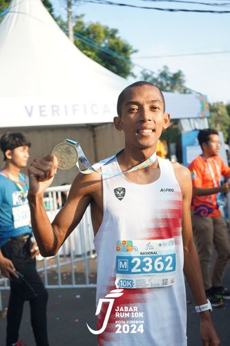 Race photo from Jabar Run 10K 2024