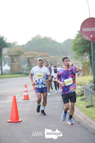 Race photo from Taman Budaya x BOGORUN 2025