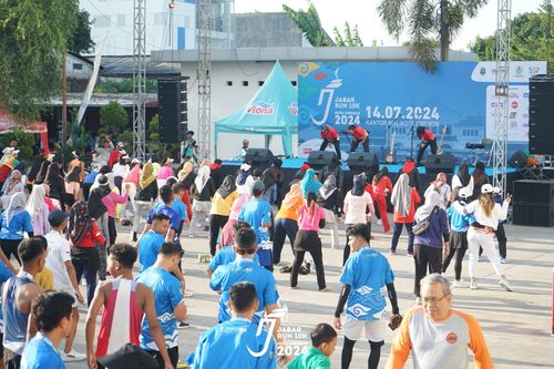 Race photo from Jabar Run 10K 2024