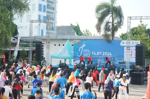Race photo from Jabar Run 10K 2024
