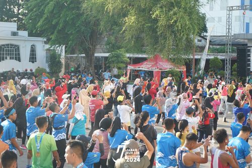 Race photo from Jabar Run 10K 2024