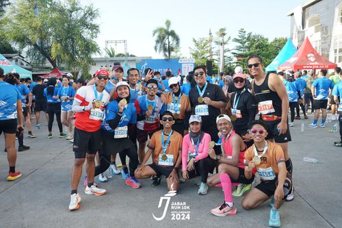 Race photo from Jabar Run 10K 2024