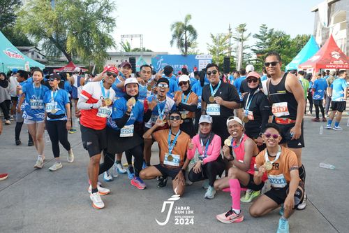 Race photo from Jabar Run 10K 2024