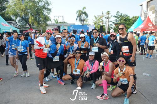 Race photo from Jabar Run 10K 2024