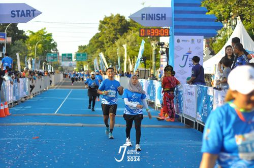 Race photo from Jabar Run 10K 2024