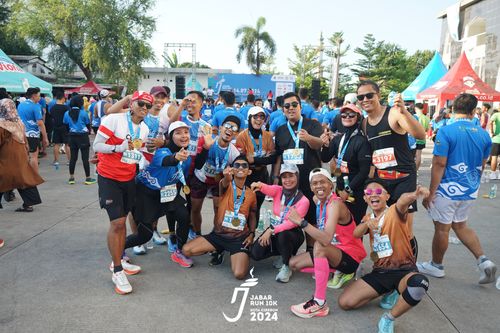 Race photo from Jabar Run 10K 2024