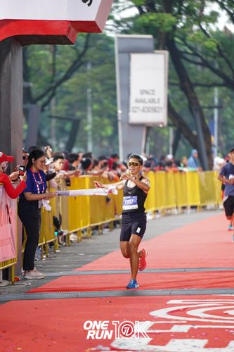 Race photo from ONE RUN 10K 2025