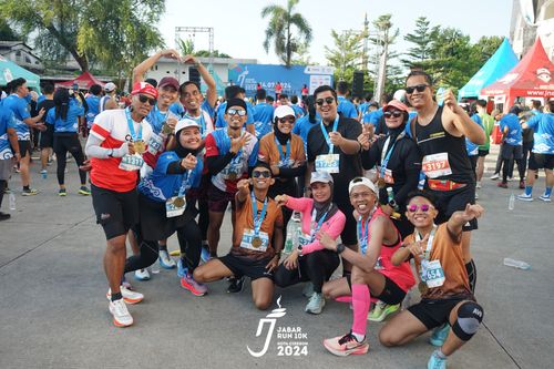 Race photo from Jabar Run 10K 2024