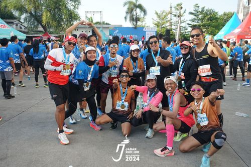 Race photo from Jabar Run 10K 2024