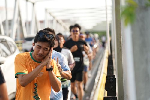 Race photo from ABR 2024 VIBES