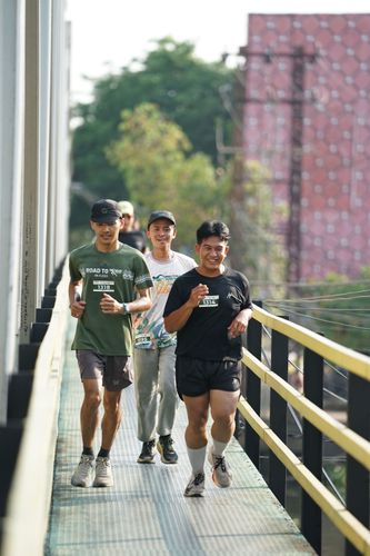 Race photo from ABR 2024 VIBES