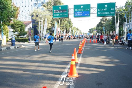 Race photo from Jabar Run 10K 2024