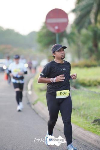 Race photo from Taman Budaya x BOGORUN 2025