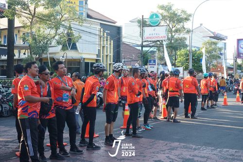 Race photo from Jabar Run 10K 2024