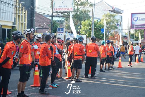 Race photo from Jabar Run 10K 2024