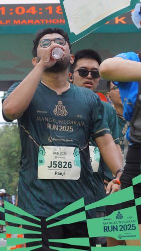 Race photo from Mangkunegaran Run 2025