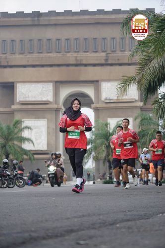 Race photo from Kediri Half Marathon 2025