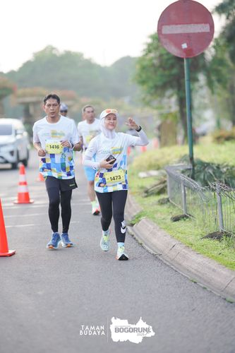 Race photo from Taman Budaya x BOGORUN 2025