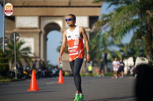 Race photo from Kediri Half Marathon 2024