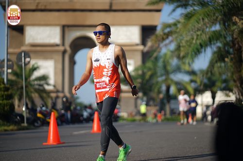 Race photo from Kediri Half Marathon 2024