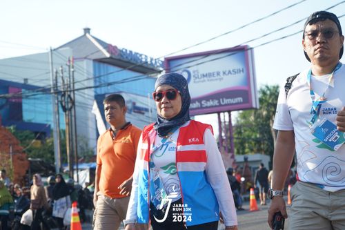 Race photo from Jabar Run 10K 2024
