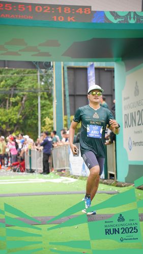 Race photo from Mangkunegaran Run 2025