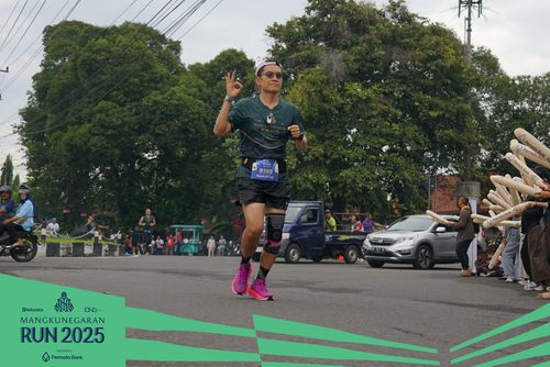 Race photo from Mangkunegaran Run 2025