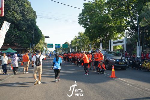 Race photo from Jabar Run 10K 2024