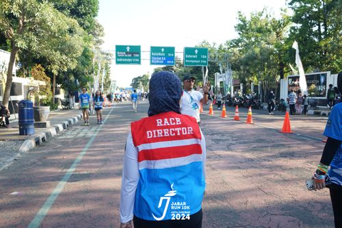 Race photo from Jabar Run 10K 2024