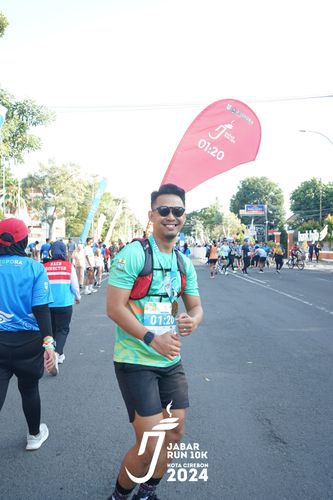 Race photo from Jabar Run 10K 2024