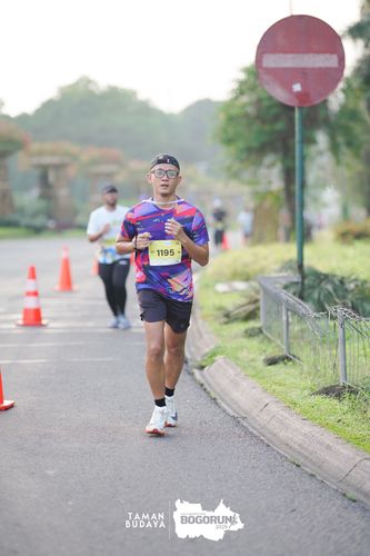 Race photo from Taman Budaya x BOGORUN 2025