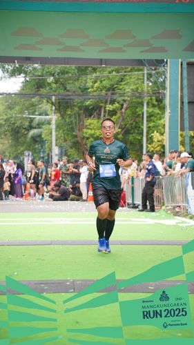Race photo from Mangkunegaran Run 2025