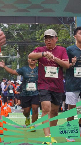 Race photo from Mangkunegaran Run 2025
