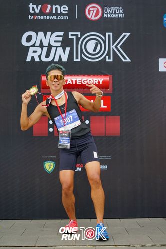 Race photo from ONE RUN 10K 2025