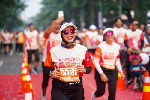 Race photo from NOTARACE 2025