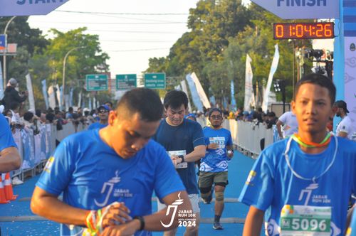 Race photo from Jabar Run 10K 2024