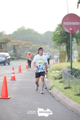 Race photo from Taman Budaya x BOGORUN 2025