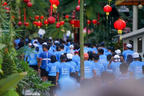 Race photo from Chasing Bogorun 2025