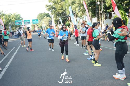 Race photo from Jabar Run 10K 2024