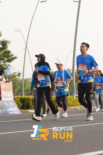 Race photo from ISOPLUS RUN 2025 - JAKARTA