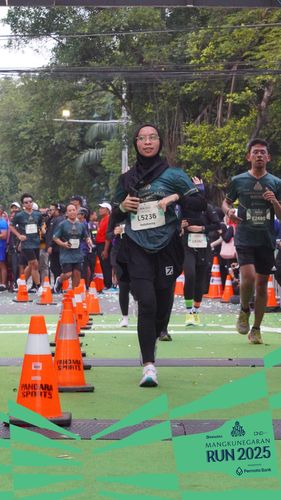 Race photo from Mangkunegaran Run 2025