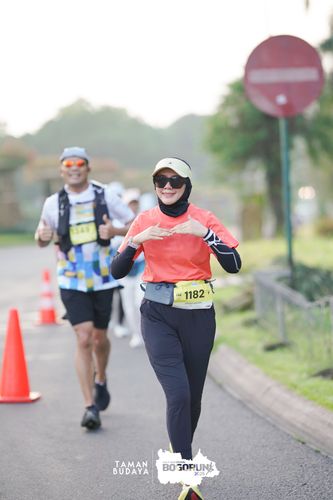 Race photo from Taman Budaya x BOGORUN 2025