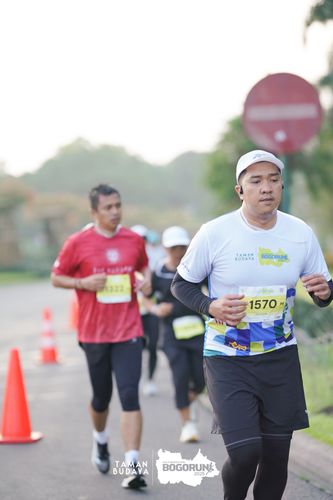Race photo from Taman Budaya x BOGORUN 2025